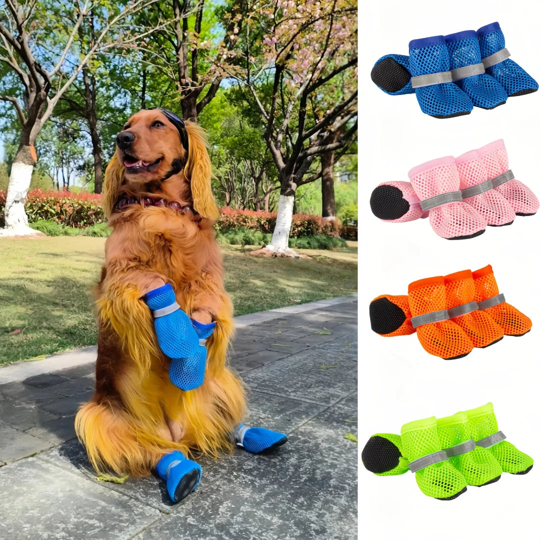 Adventure-Ready Breathable Dog Boots™